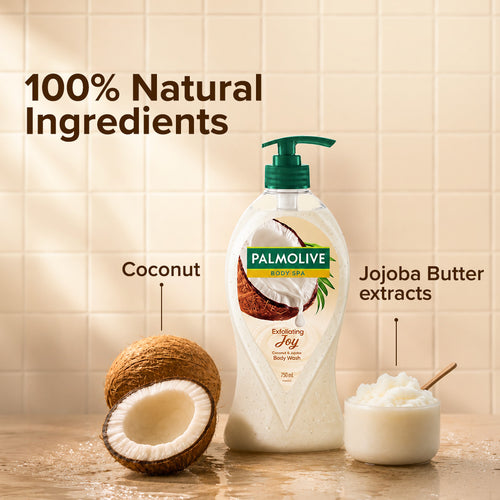Palmolive Coconut Joy Exfoliating Body Wash