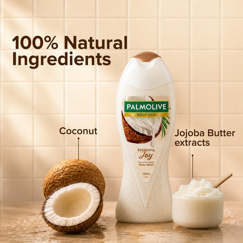 Palmolive Coconut Joy Exfoliating Body Wash