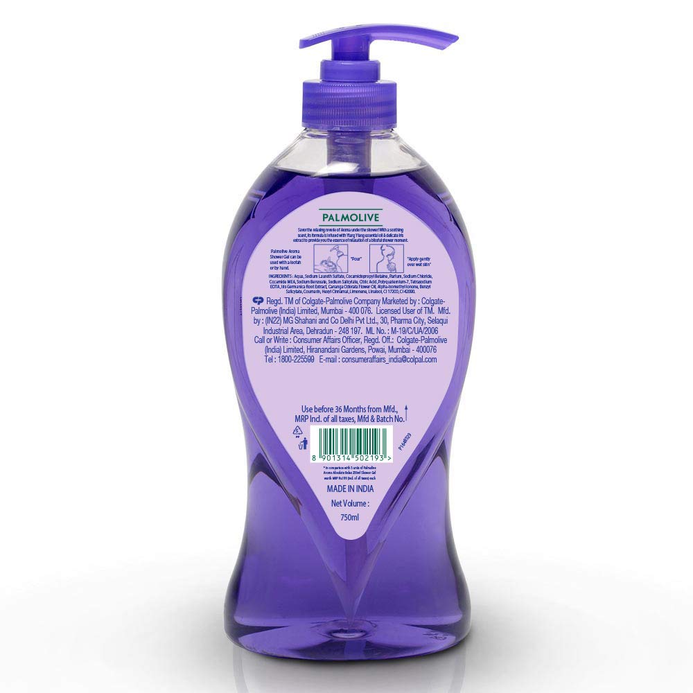 Palmolive® Aroma Absolute Relax 750ml back Palmolive® Aroma Absolute Relax 750ml back