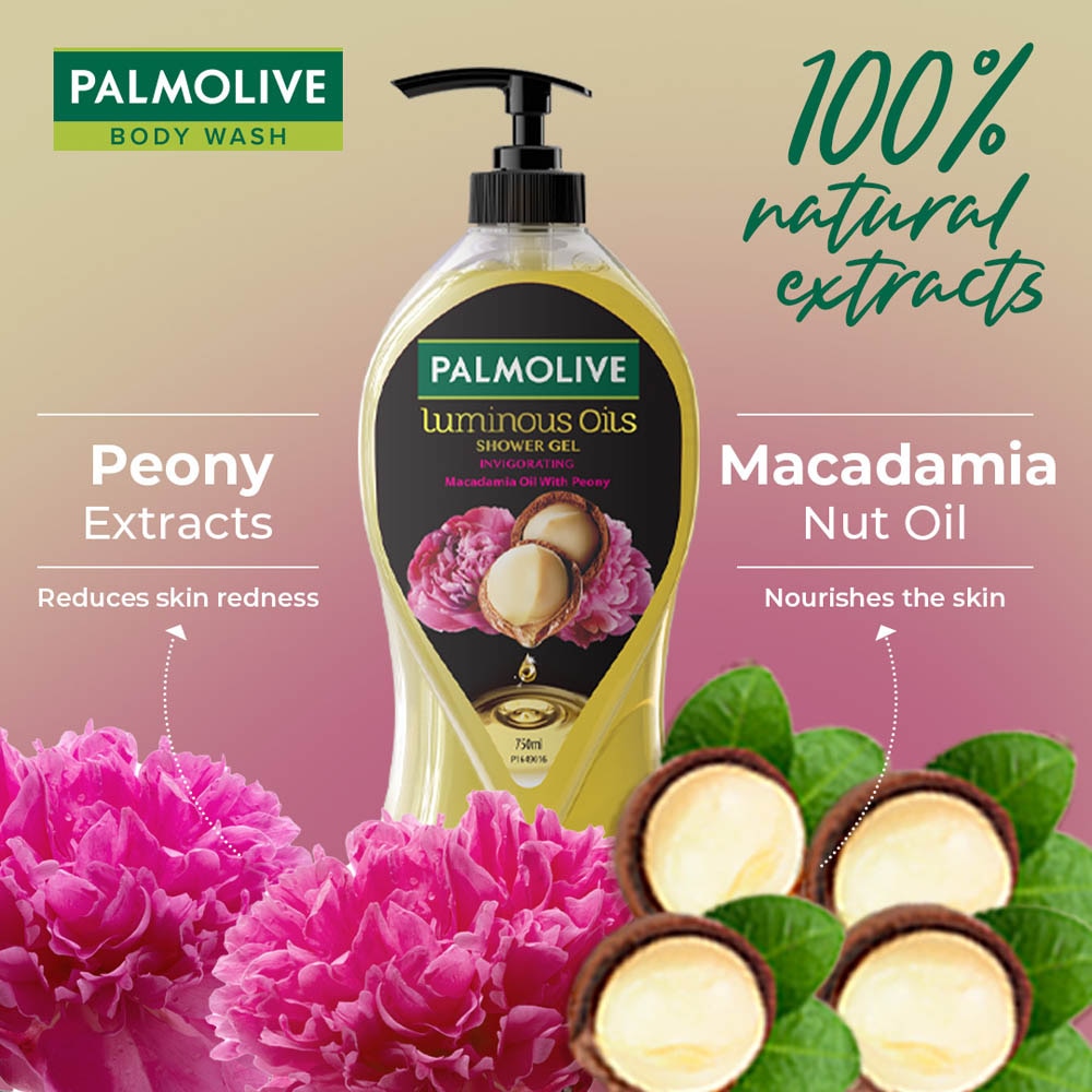 Palmolive® Luminous Oil Invigorating 750ml 100% Natural Extracts