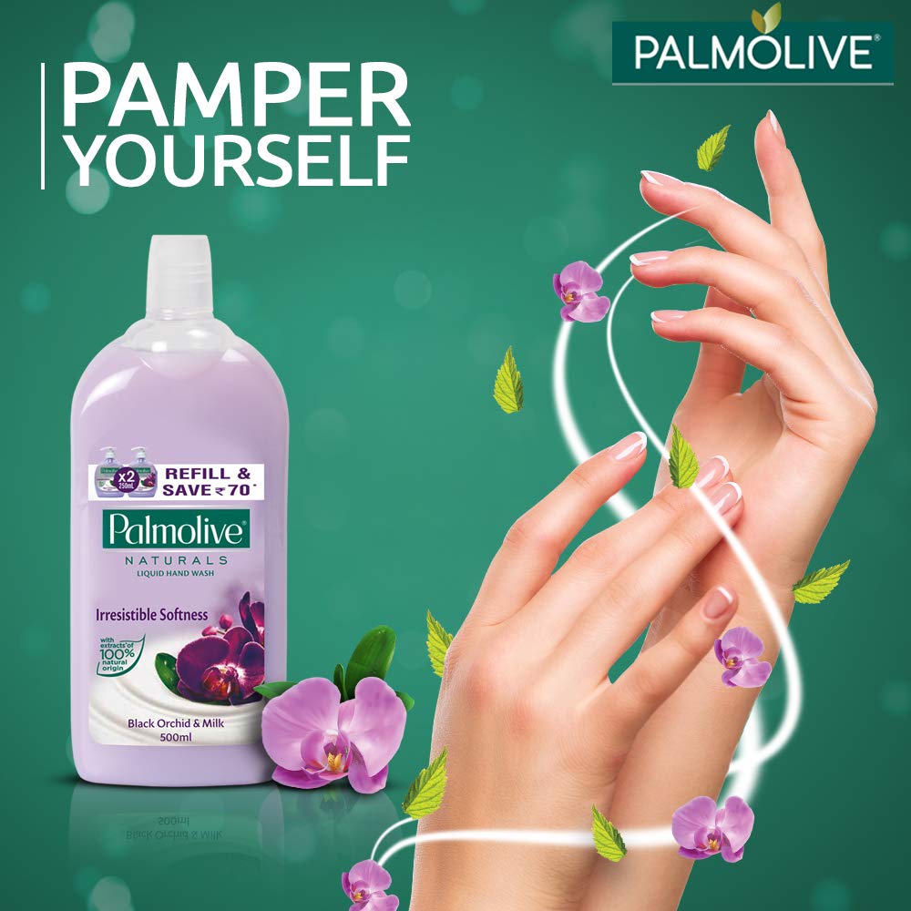 Palmolive® Black Orchid Refill 500ml pamper yourself