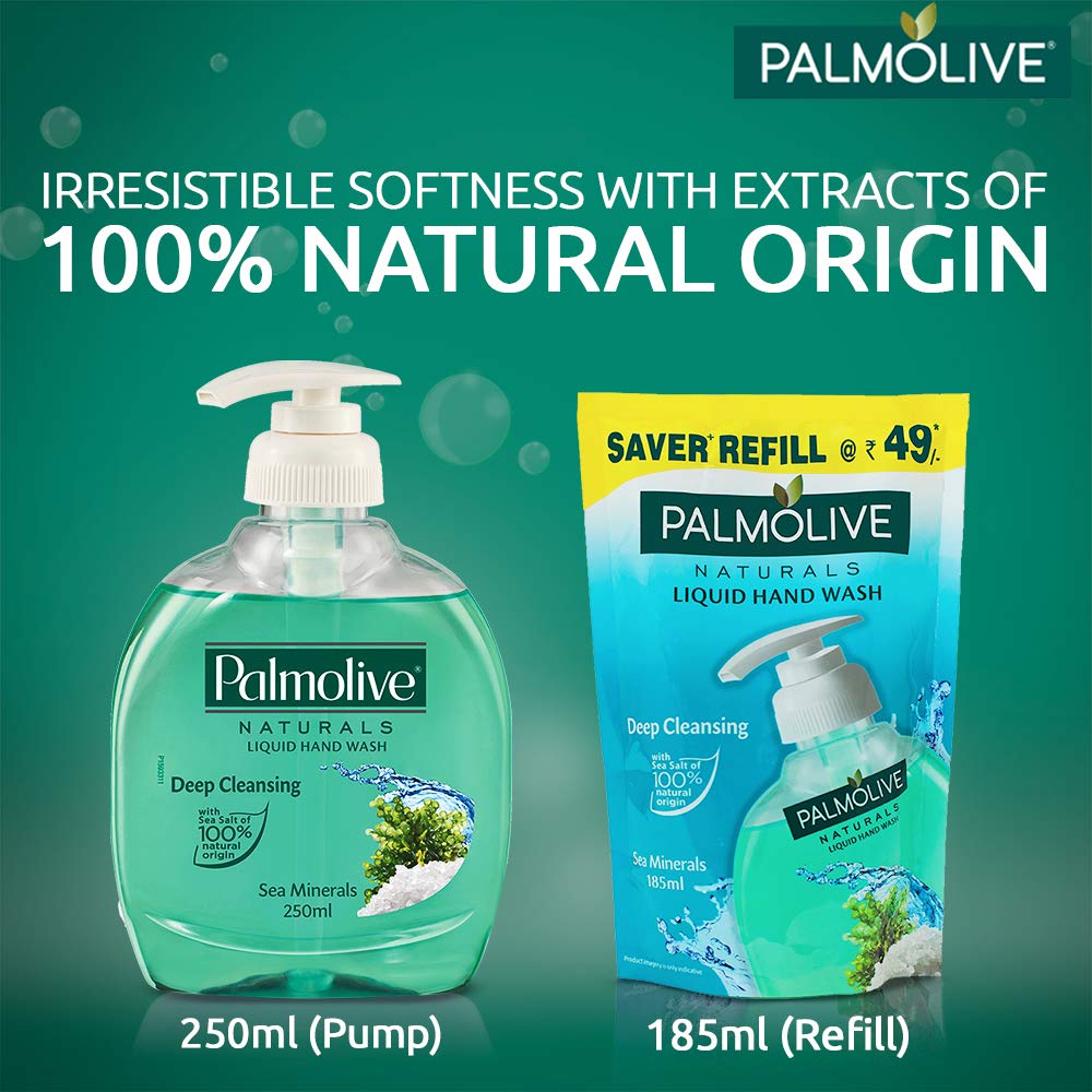 Palmolive® Sea Minerals Doy 185ML sizes